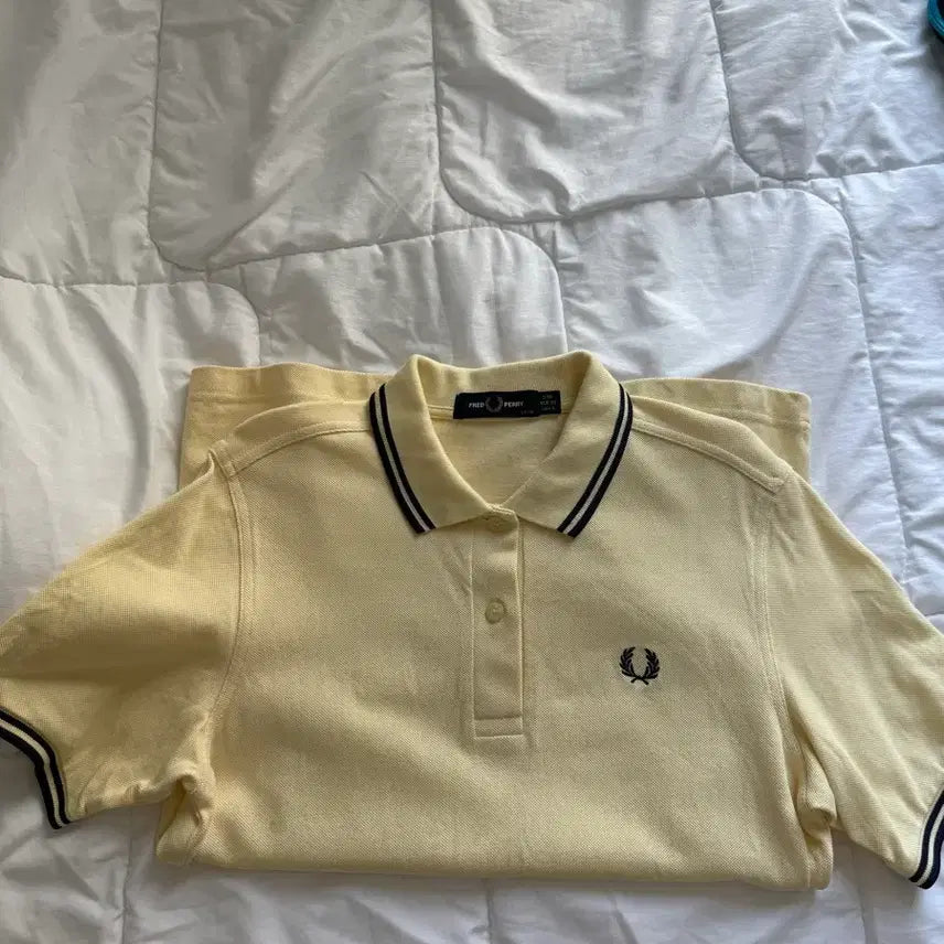 [BUNJANG] Fred Perry Yellow Shirt Size S / 프레드페리 셔츠 노랑 S