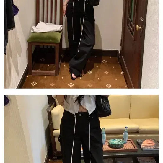 [BUNJANG] The Wish Riz Noah Carpenter Denim Navy Long M / (새상품) 더위시 리즈 노아 카펜터 데님 네이비 롱 m
