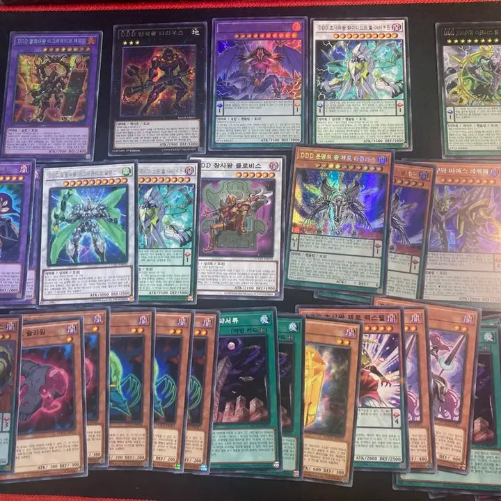 [BUNJANG] Yu-Gi-Oh! DDD Caesar Caesar Darius Secret Rare 1st Edition + DDD Cards / 유희왕 DDD 반석왕 다리우스 시크 1st +DDD카드 팝니다