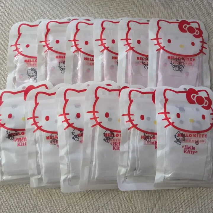 [BUNJANG] Sanrio Hello Kitty Authentic Cooling Arm Sleeves (2 Types) / 키티 정품 쿨토시 팔토시 새상품 2종