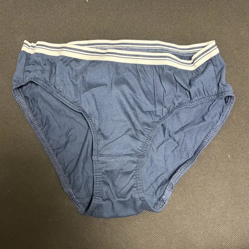 [BUNJANG] Navy Triangle Cotton Panties (Used) / 네이비 삼각 면 팬티 (중고)