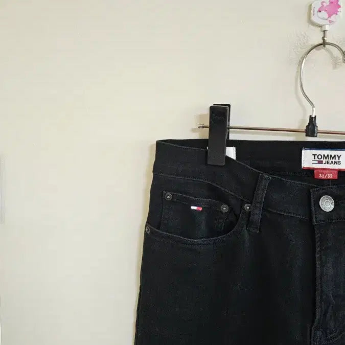 [BUNJANG] Tommy Jeans Slim Fit Pants Black / 타미진스 슬림핏 바지(514