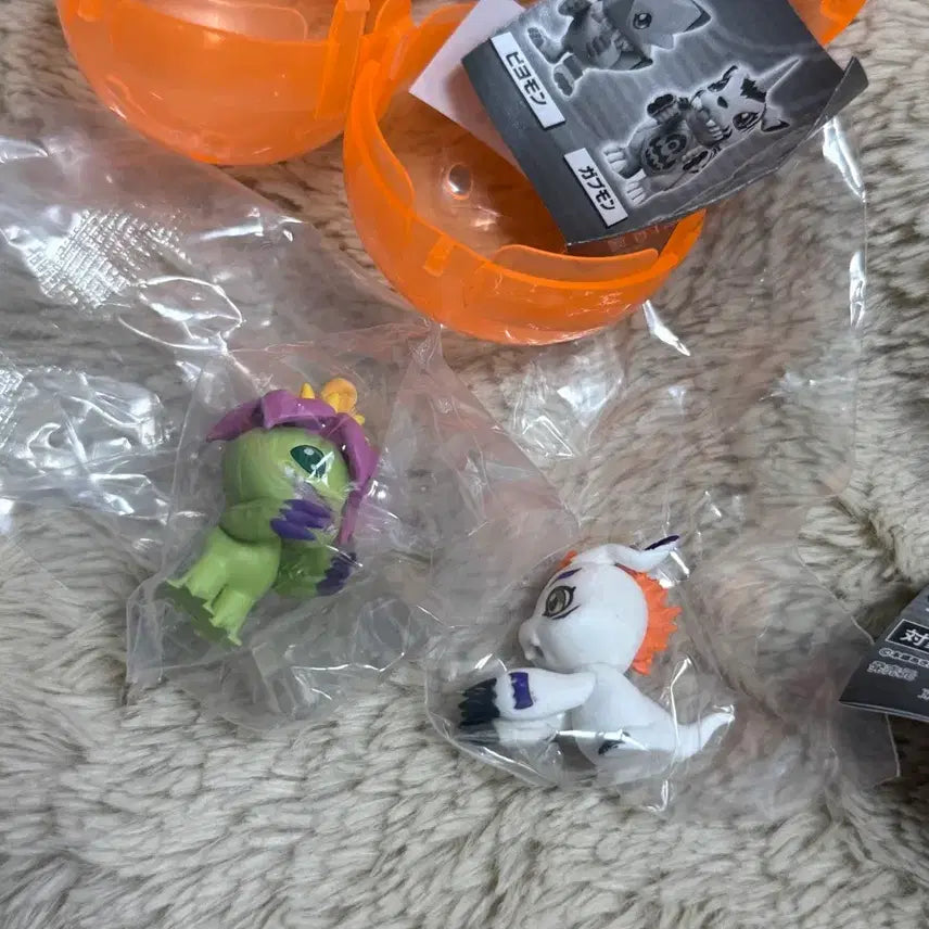 [BUNJANG] Digimon Parallel March Gacha Figures Palmon/Shellmon / 디지몬 나란히행진 피규어 가챠 팔몬/쉬라몬