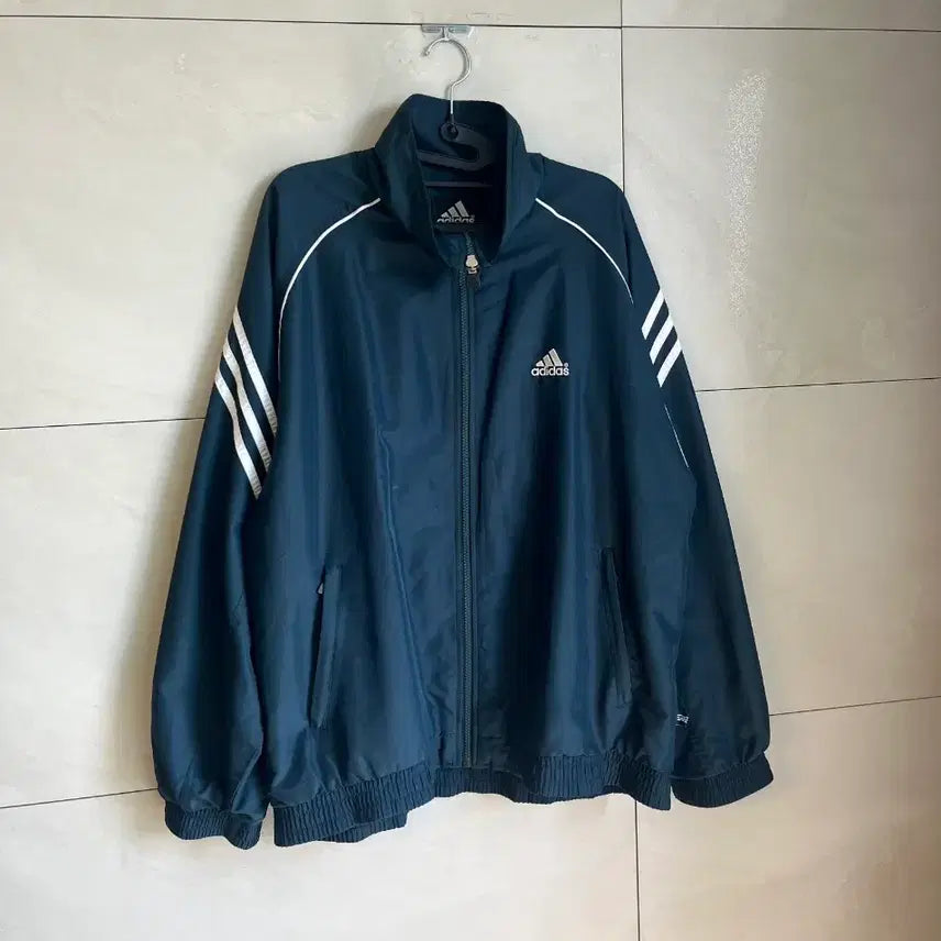 [BUNJANG] Adidas 00s Old Skool Windbreaker Jacket / [105] 00s 아디다스 올드스쿨 대장 바람막이