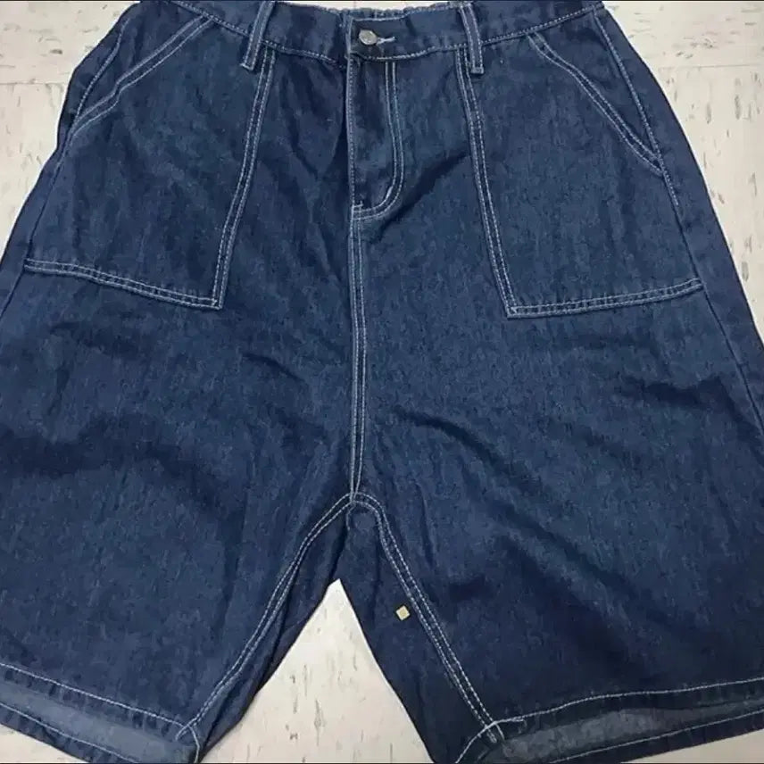 [BUNJANG] Denim 5-Inch Inseam Shorts / 새상품 반바지 데님 5부 반바지