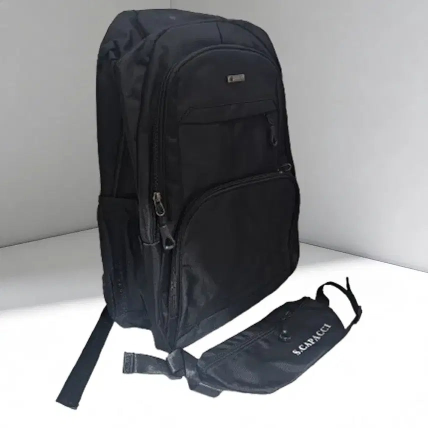 [BUNJANG] Kapaci Large Backpack with Hip Pack Set / (택포)가파치 대형백팩 실속 세트