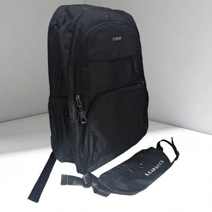 [BUNJANG] Kapaci Large Backpack with Hip Pack Set / (택포)가파치 대형백팩 실속 세트