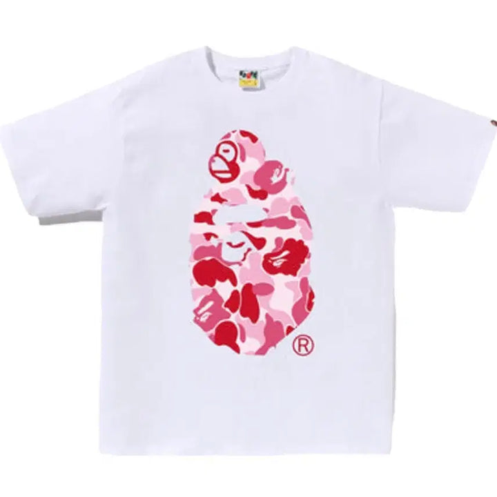 [BUNJANG] BAPE ABC Camo Milo On Big Ape T-Shirt White / 베이프 ABC 카모 마일로 온 빅 에이프 티셔츠 화이트 [L]