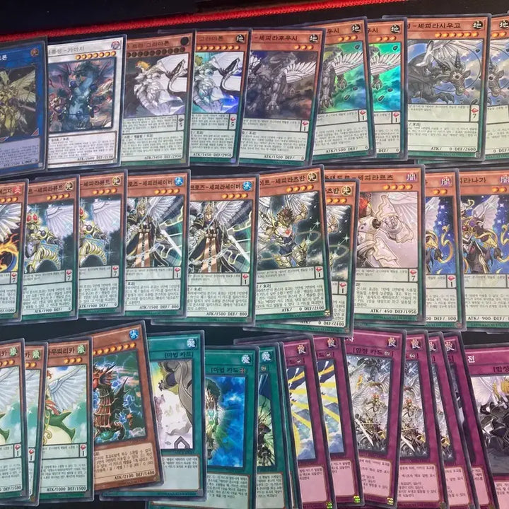 [BUNJANG] Yu-Gi-Oh! Superheavy Samurai + Zefra Pendulum Cards / 유희왕 초중무사+세피라 펜듈럼 카드 팝니다