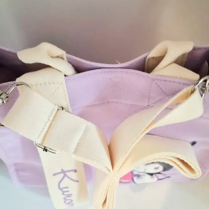 [BUNJANG] Sanrio Kuromi Mini Tote Bag Lavender / 산리오 쿠로미 미니 토트백 라벤더 새상품