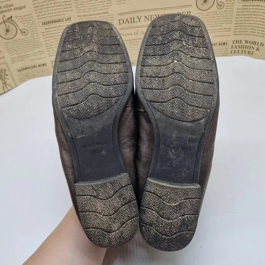 [BUNJANG] Vera Wang Shirring Loafers / 베라왕 셔링로퍼255