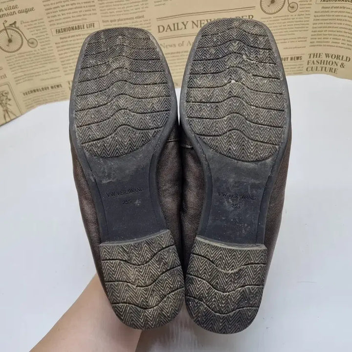 [BUNJANG] Vera Wang Shirring Loafers / 베라왕 셔링로퍼255