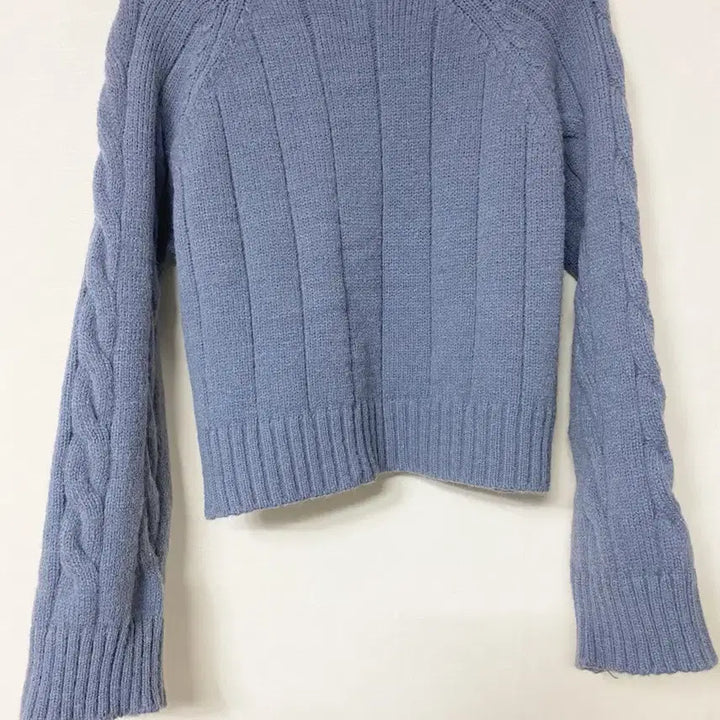 [BUNJANG] Semi-Crop Knit / 세미크롭 니트