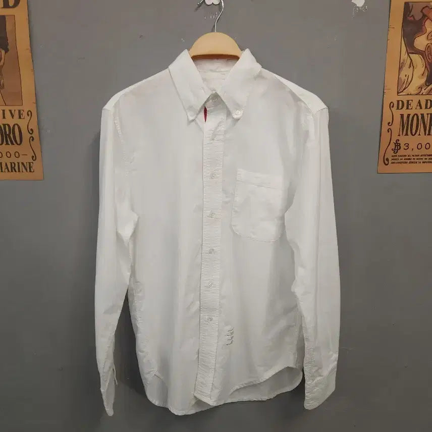 [BUNJANG] Thom Browne White Oxford Shirt / 톰브라운 화이트 옥스포드 셔츠 남방