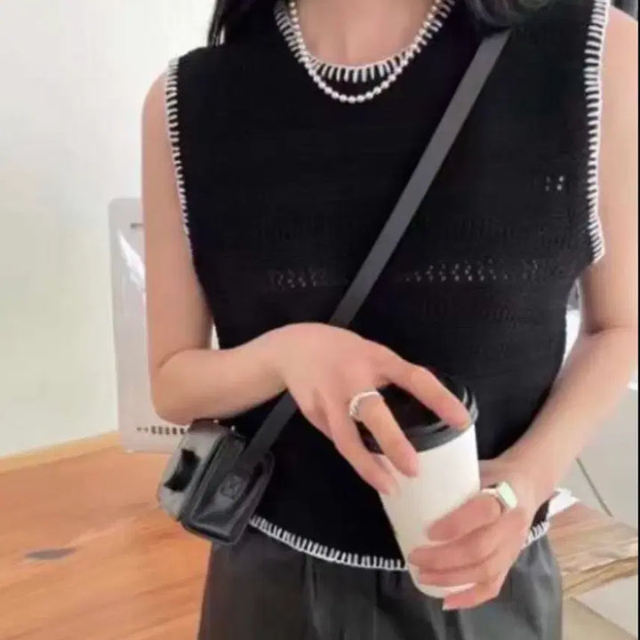 [BUNJANG] Summer Knit Vest / (새상품)니트조끼  여름니트