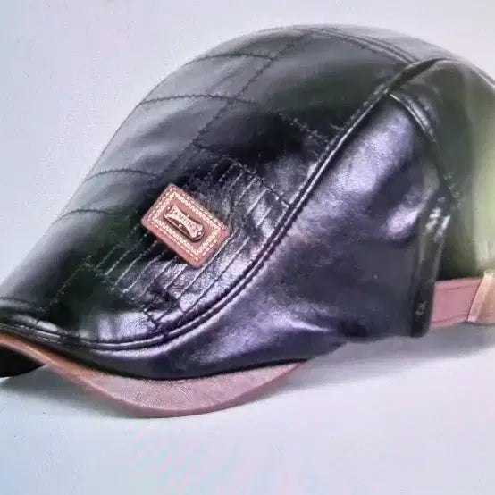 [BUNJANG] Leather Hat / 가죽 새 모자 팝니다
