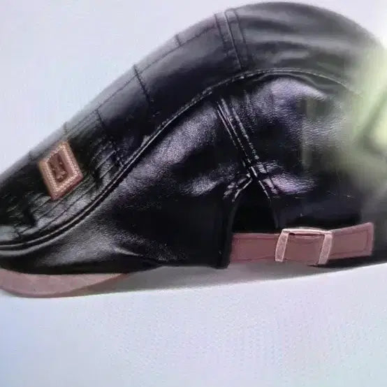 [BUNJANG] Leather Hat / 가죽 새 모자 팝니다