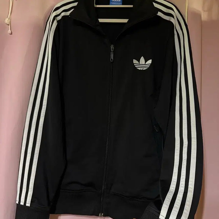 [BUNJANG] Adidas Firebird Track Top Jacket / 아디다스 져지 아디다스 파이어버드 블랙 불꽃 집업 트랙탑 구파이어버드