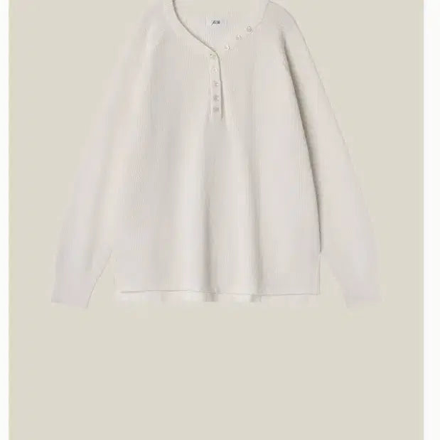 [BUNJANG] Thetis Waffle Knit Ivory / 더티스 와플 아이보리 니트