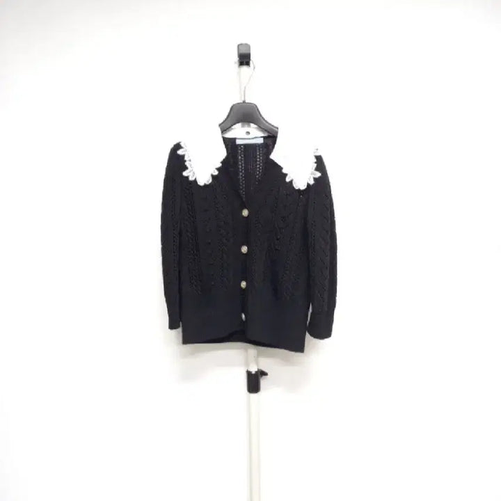 [BUNJANG] TIME Detachable Collar Knit Cardigan / 타임 TIME 디테체블 카라니트 가디건 F