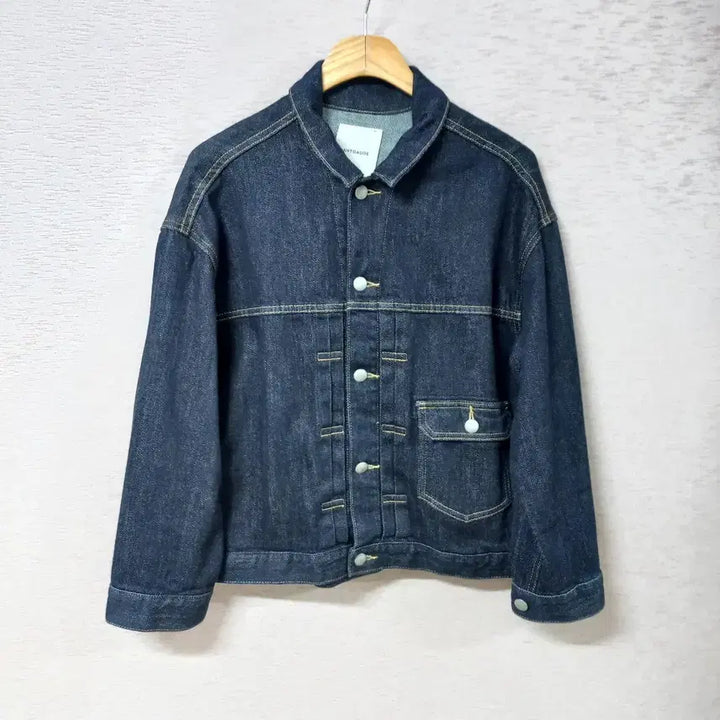 [BUNJANG] ANTGAUGE Navy Denim Jacket / B5-14/ANTGAUGE 네이비 데님자켓