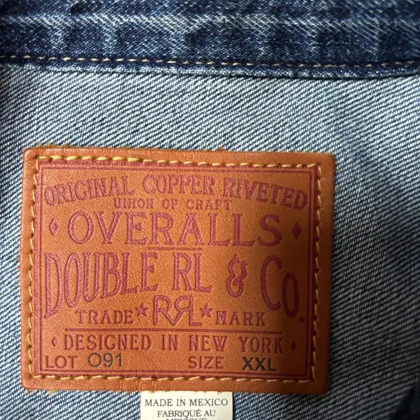[BUNJANG] RRL 2nd Denim Jacket XXL / RRL 2nd 데님 자켓 XXL
