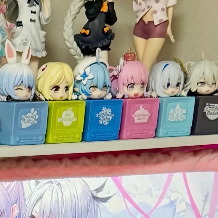 [BUNJANG] Hololive Hikkake Figure Bundle Set (6 Types) / 홀로라이브 힛카게 6종 일괄