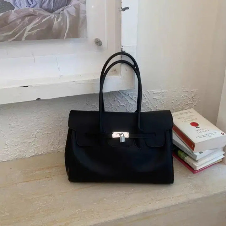 [BUNJANG] Jelly Birkin Tote Bag Lavender / 젤리 버킨 토트백 / 라벤더