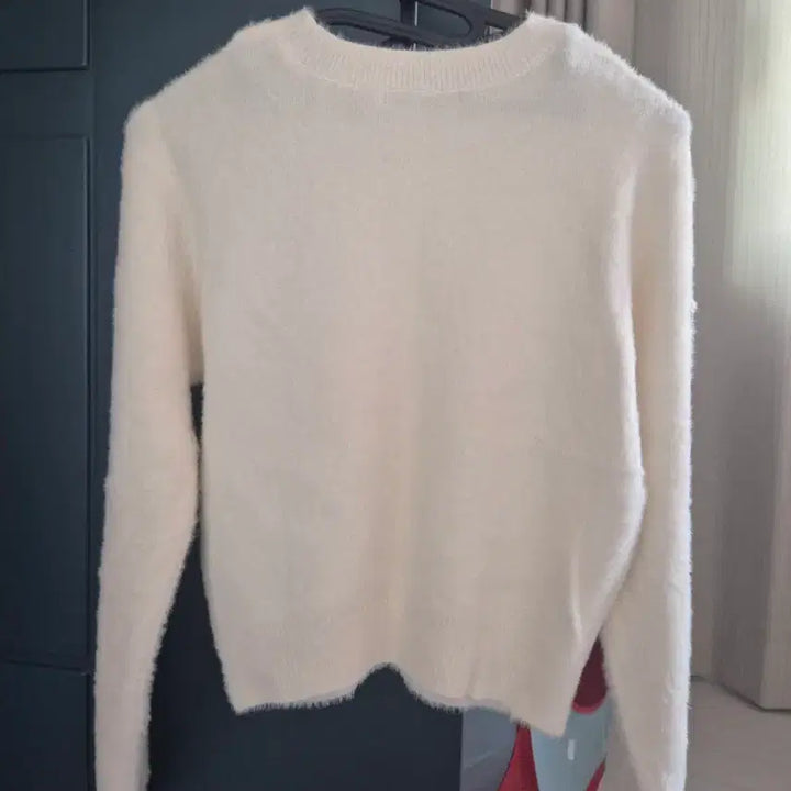 [BUNJANG] Basic Angora Pullover Sweater / 베이직 날개사 풀오버_MIWKAFV10T 아이보리 M