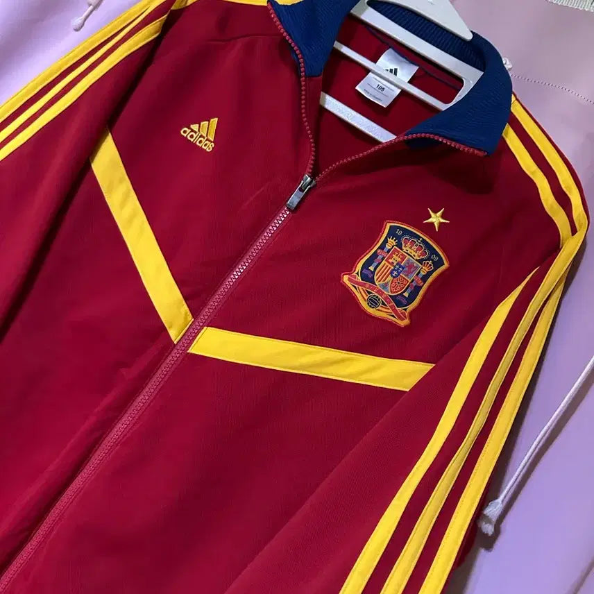 [BUNJANG] Adidas Spain Track Top Jacket / 아디다스져지 아디다스 스페인 트랙탑 대장 삼선 스페인국대져지 아디다스집업