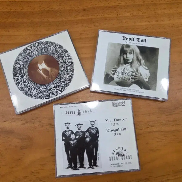 [SOLD OUT] Devil Doll 데빌돌 CD 음반 모음