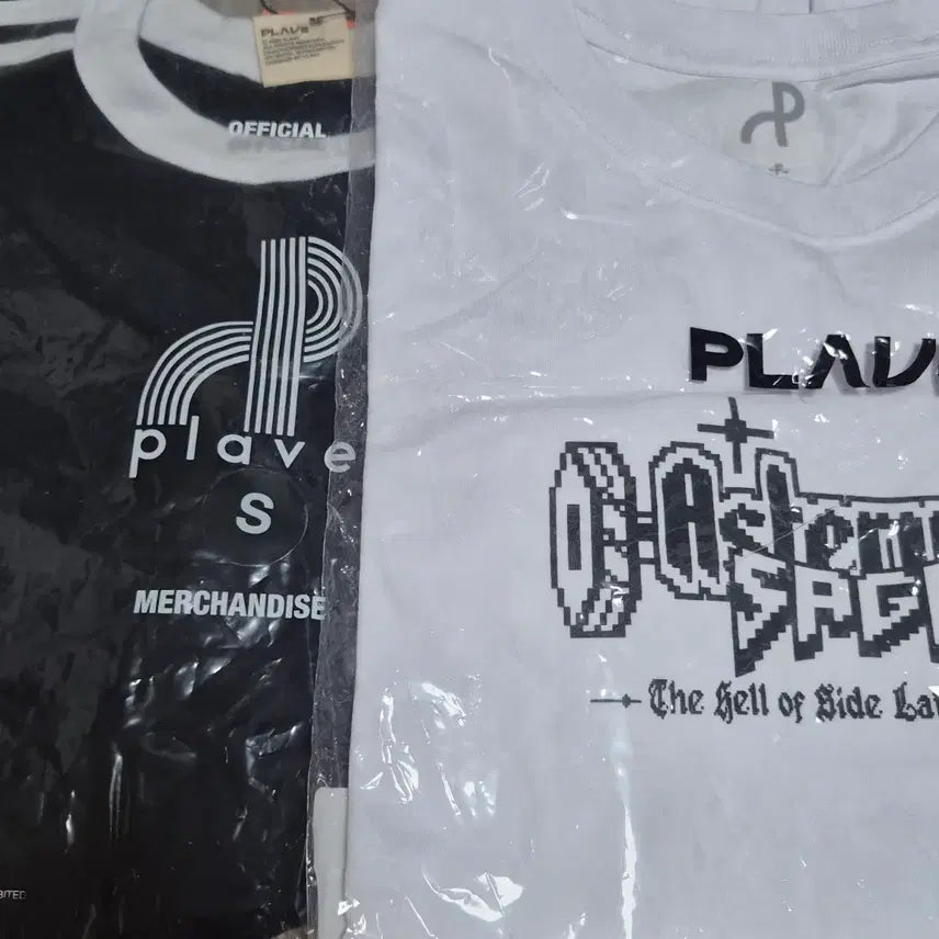 [BUNJANG] PLAVE Noah Pixel World Ringer T-Shirt Bundle Set / 플레이브 픽셀월드 티셔츠 노아 푸티비 링거티 일괄