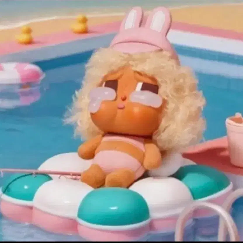 [BUNJANG] Pop Mart CRYBABY Vacation Diary "Full Speed Sailing" Plush Keychain / [팝마트 새상품] 크라이베이비 휴가일기 인형 키링 전속력 항해