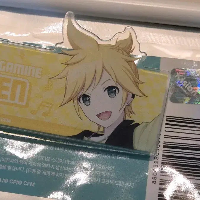[BUNJANG] Project Sekai Kagamine Len Acrylic Name Tag / 프로세카 팝업스토어 카가미네 렌 아크릴 명찰