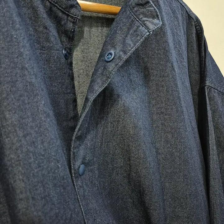[BUNJANG] MUJI Denim Oversized Shirt / 무인양품 데님 오버 셔츠 남성 L~XL