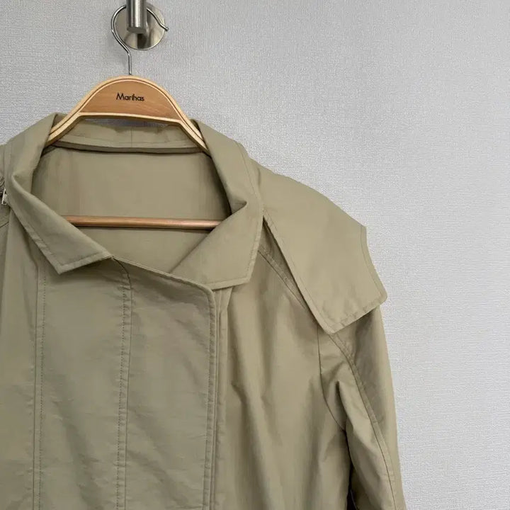 [BUNJANG] YUMER Hooded Trench Coat / 유메르 후드 트렌치코트