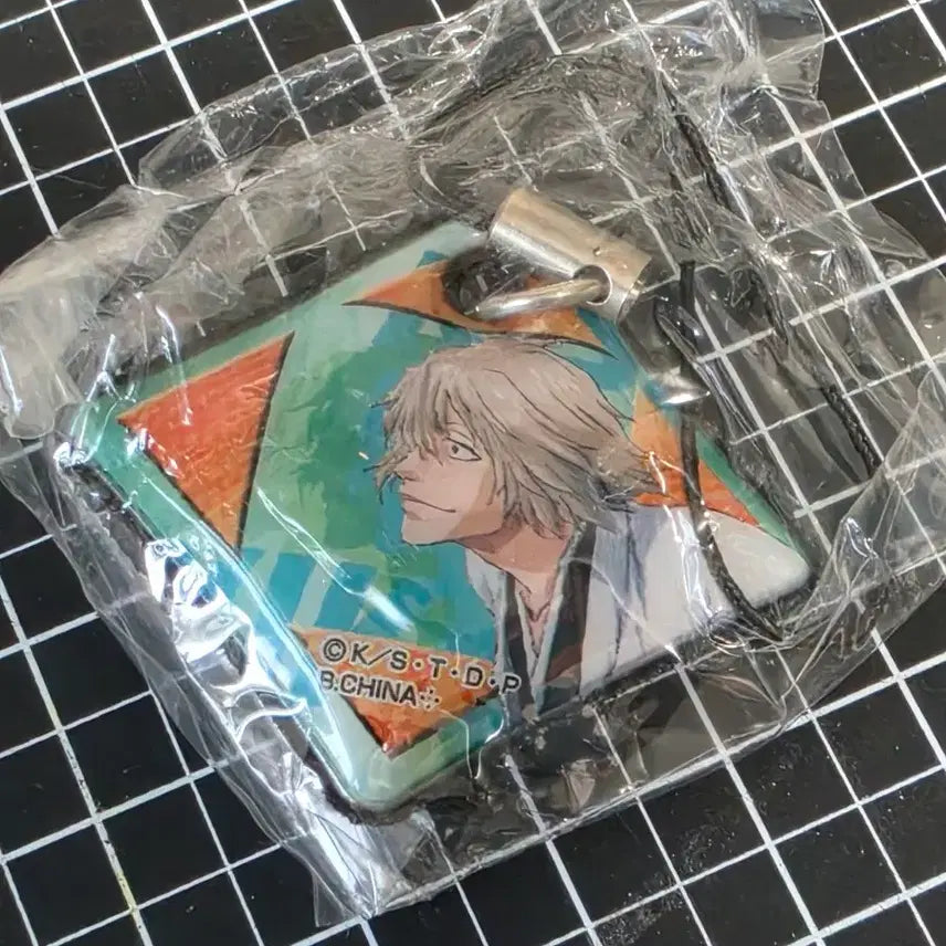 [BUNJANG] Bleach Vintage Urahara Keychain LCD Cleaner Strap / [새상품] 블리치 고전 키링 액정클리너 스트랩 우라하라