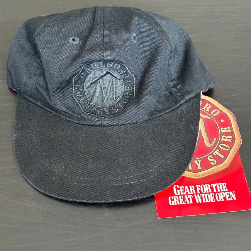 [BUNJANG] Marlboro County Store Black Vintage Ball Cap / 빈티지 말보로 MARLBORO 카운티스토어 블랙 볼캡 새상품