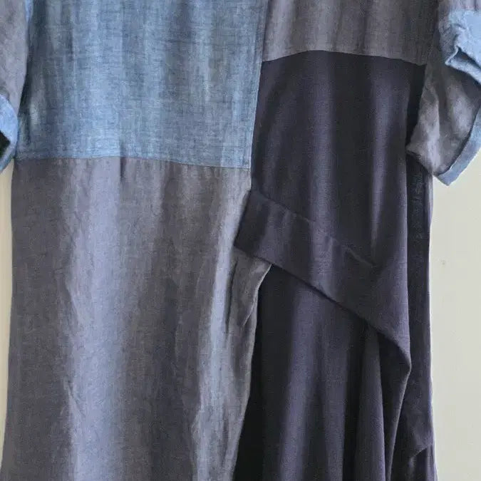 [BUNJANG] Linen Blend Long Dress / 린넨, 마 롱원피스(66, 77)
