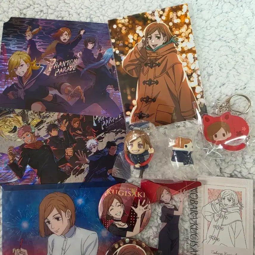 [BUNJANG] Jujutsu Kaisen Nobara Kugisaki Goods Set / 주술회전) 쿠기사키 노바라 굿즈 세트(1)