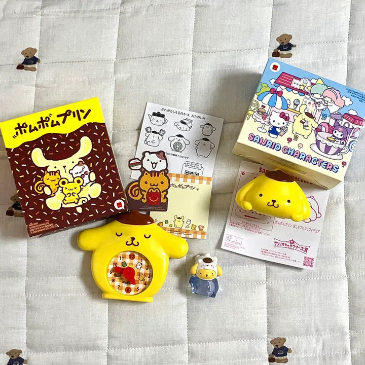 [BUNJANG] Sanrio Pompompurin McToy 2 Types + Ice Gacha Set / 산리오 폼폼푸린 맥토이 2종세트+얼음(아이스)가챠