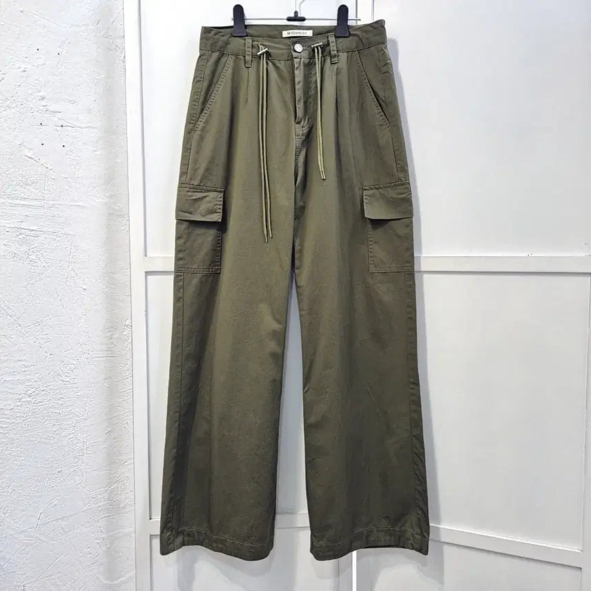 [BUNJANG] Millionkor Wide Cargo Pants / 밀리언코르 와이드 카고 팬츠 여성L