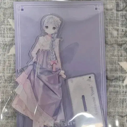 [BUNJANG] Stellive Yuni Hanbok Acrylic Stand / 스텔라이브 유니 한복 아크릴 스탠드