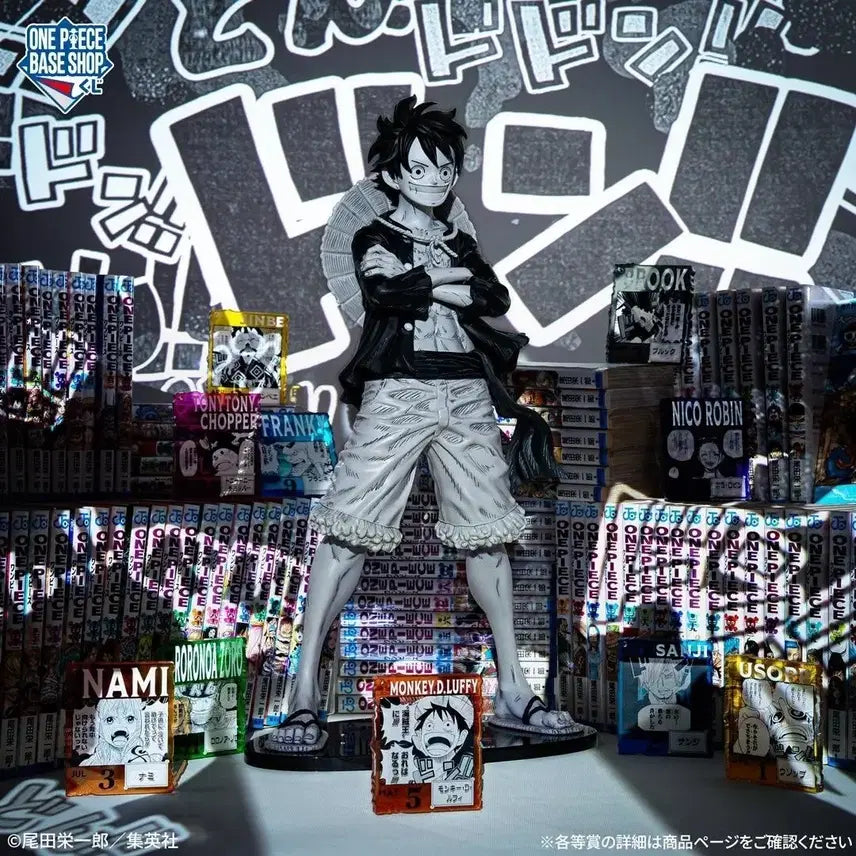 [BUNJANG] One Piece Luffy Masterlise Figure 3-Set (Unsealed) / 원피스 루피 Masterlise 피규어 3종 세트 베이스샵 루피(미개봉)