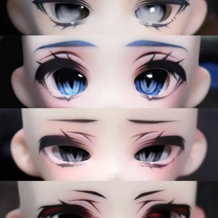 [BUNJANG] Obitsu Compatible Eyes - Violet, 10/6mm / 오비츠 호환 안구