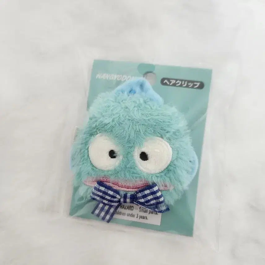 [BUNJANG] Sanrio Hangyodon Doll Headband / 산리오 한교동 인형 머리핀