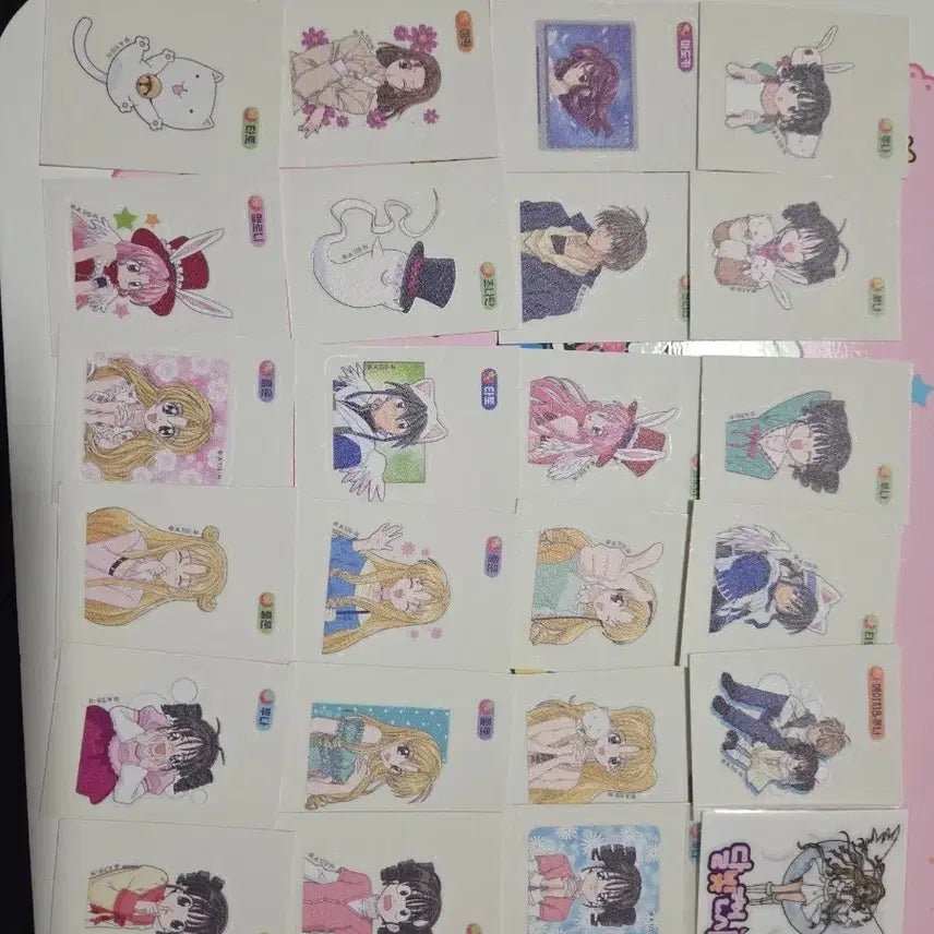 [BUNJANG] Full Moon Angel Pop-Up Sticker Bundle Set (23 Types) / 23종 일괄)  달빛천사 팝업 띠부씰