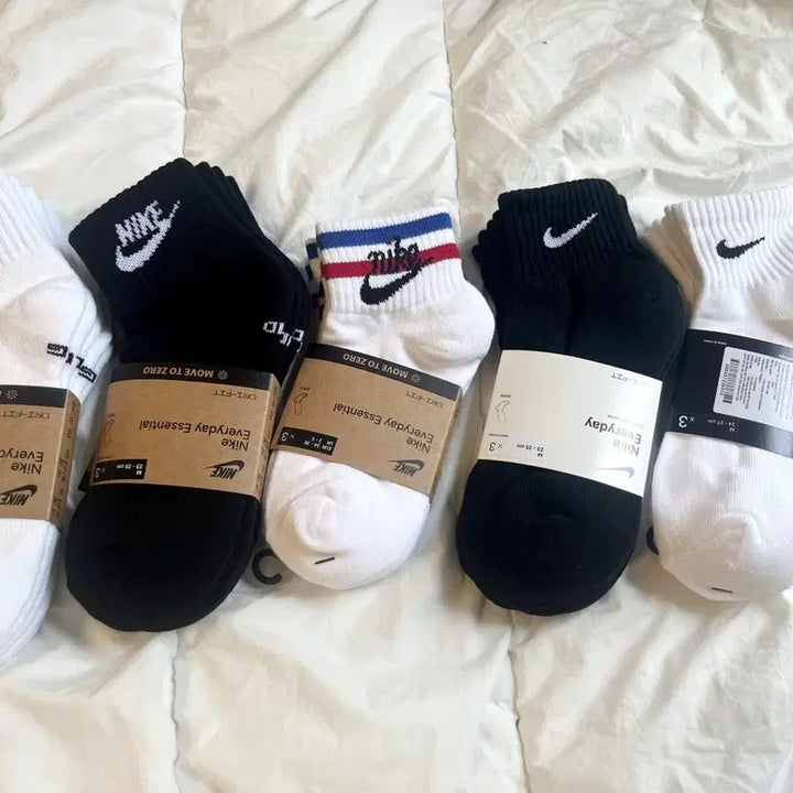 [BUNJANG] Nike Authentic Store Release High-Quality Sock Set / 나이키 매장판 정품 고퀄 양말 세트 사이즈 S M L XL