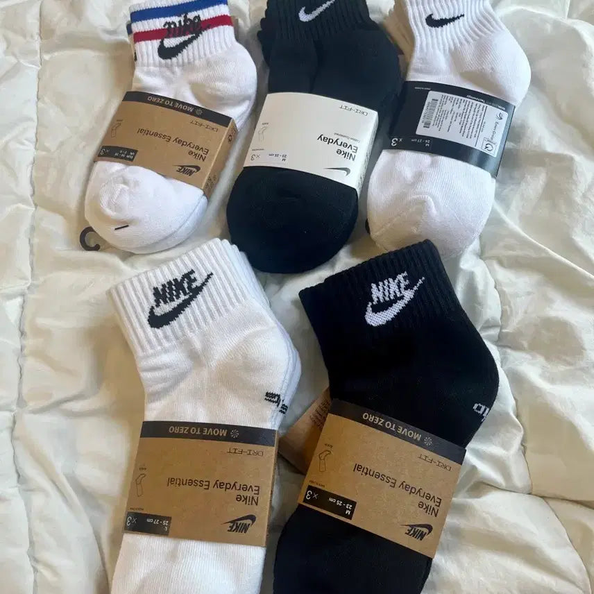 [BUNJANG] Nike Authentic Store Release High-Quality Sock Set / 나이키 매장판 정품 고퀄 양말 세트 사이즈 S M L XL