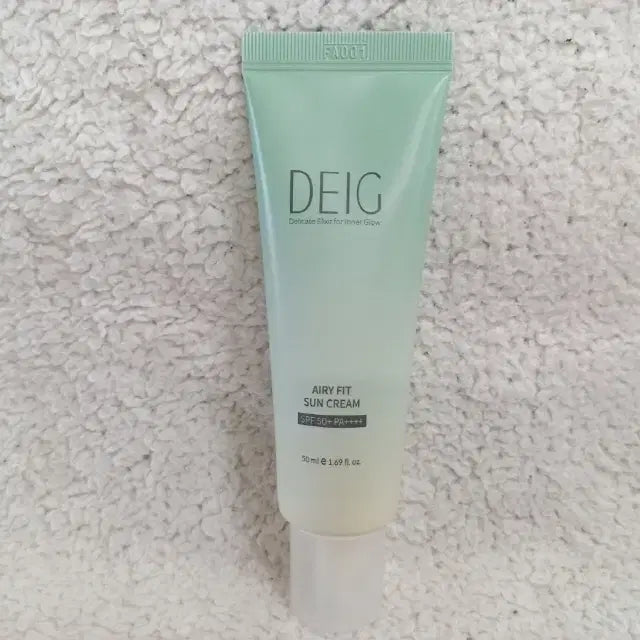 [BUNJANG] DEIG AIRYFIT Sun Cream 50ml / 데이그 에어리핏 선크림 50ml